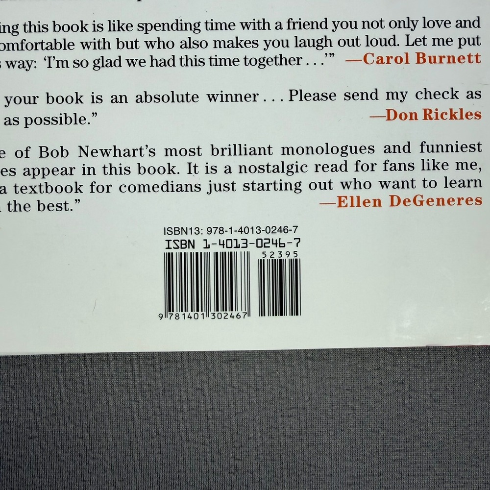 Bob‎ Newhart I Shouldn't Even Be Doing This Hardcover 1st Ed 1st Print Memoir - Picture 4 of 9